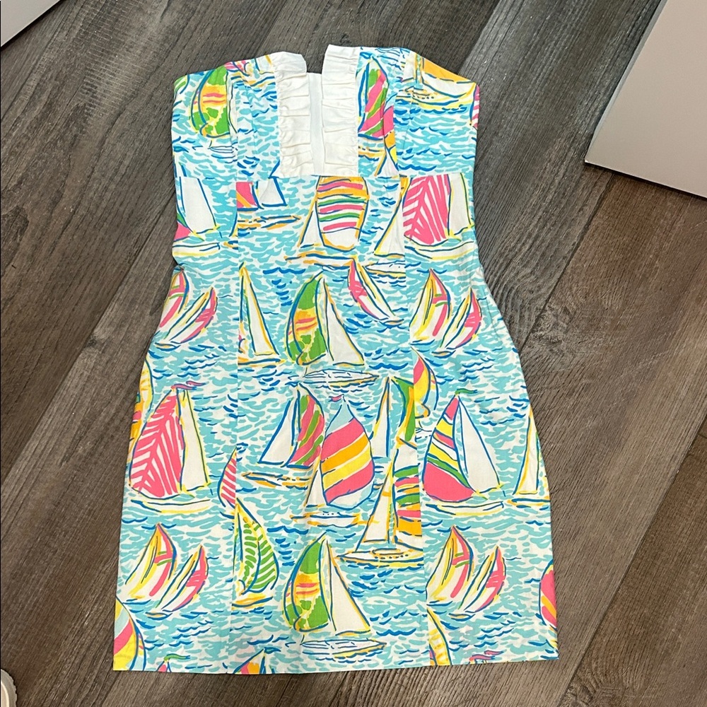 Lilly Pulitzer sailboat dress